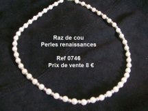 collier perle renaissance